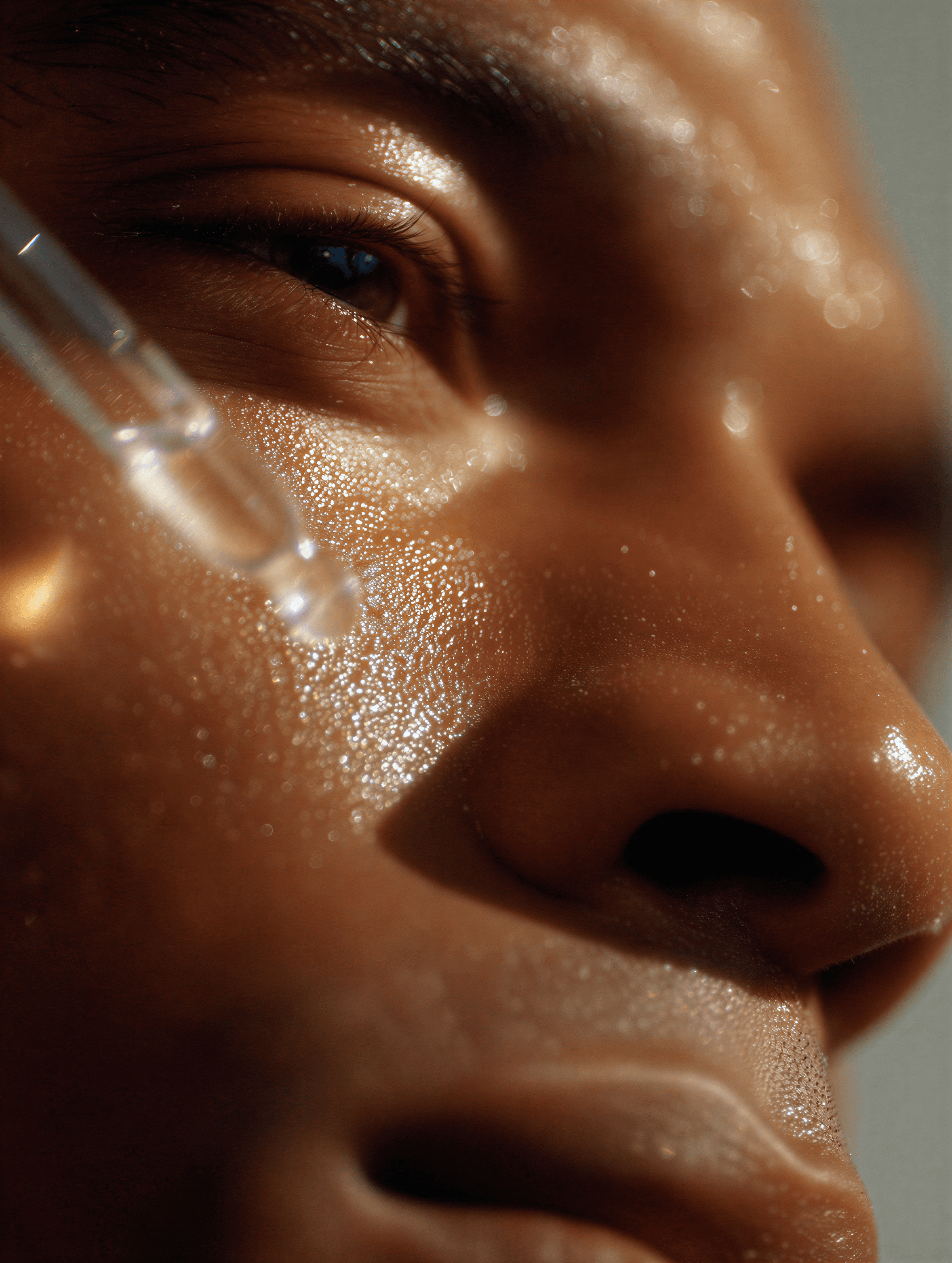 Luxurious skincare application